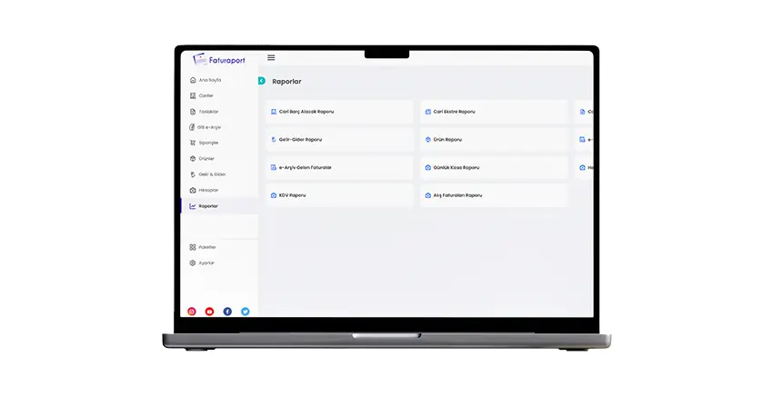 Faturaport v2 web ekran 4