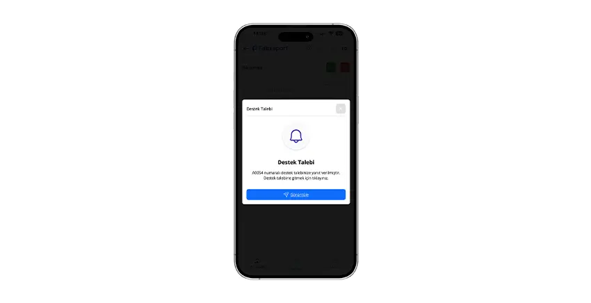 Faturaport v3 mobil ekran 2